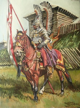 winged hussar painting