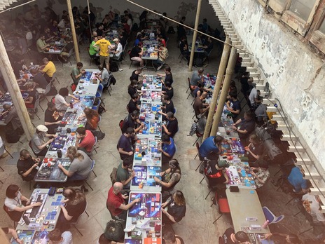 topdown view of netrunner worlds 2023